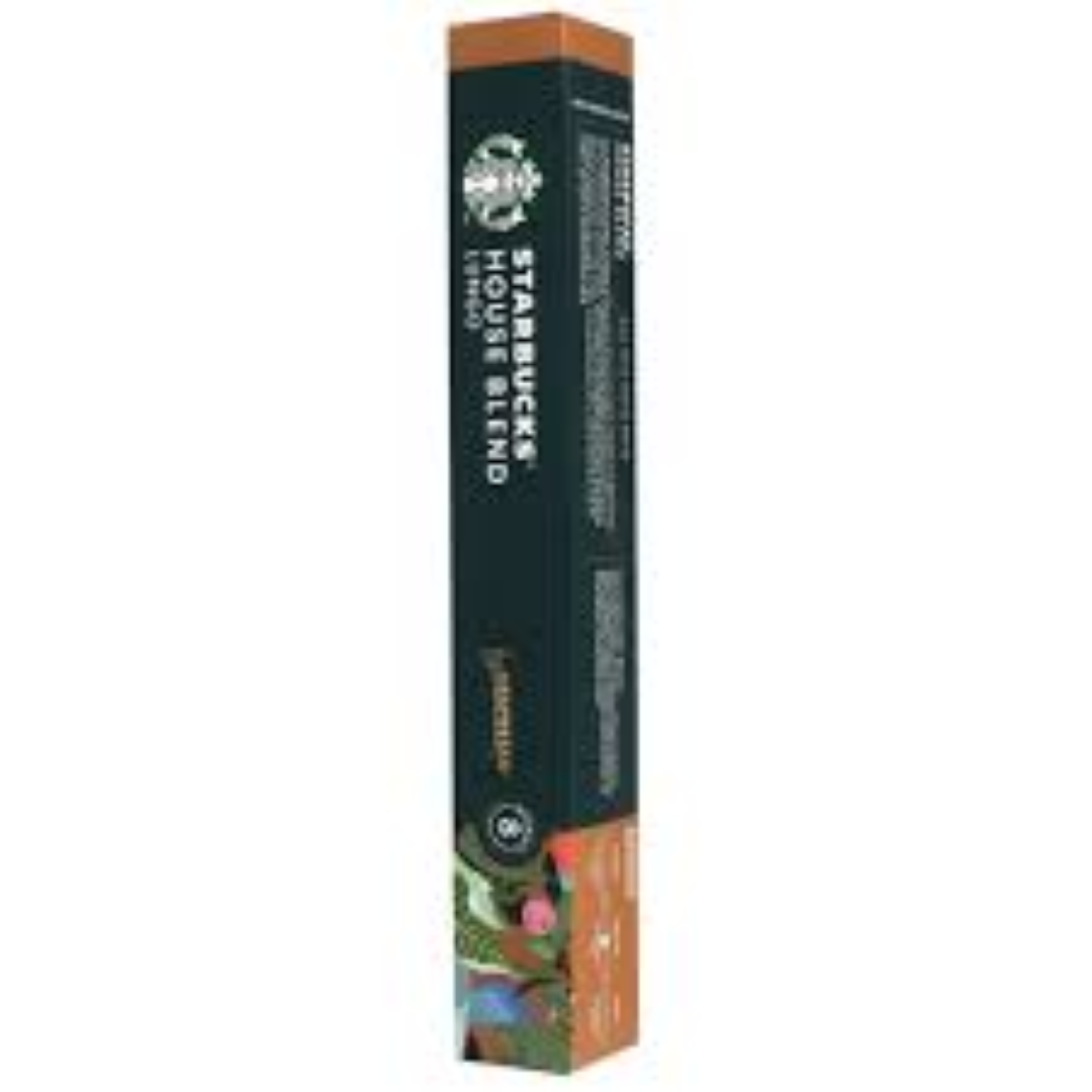 STARBUCKS NESPRESSO HOUSEBLEND LUNGO PODS 57G